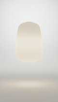 Frosted glass pendant lamp