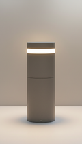 Outdoor garden bollard light
